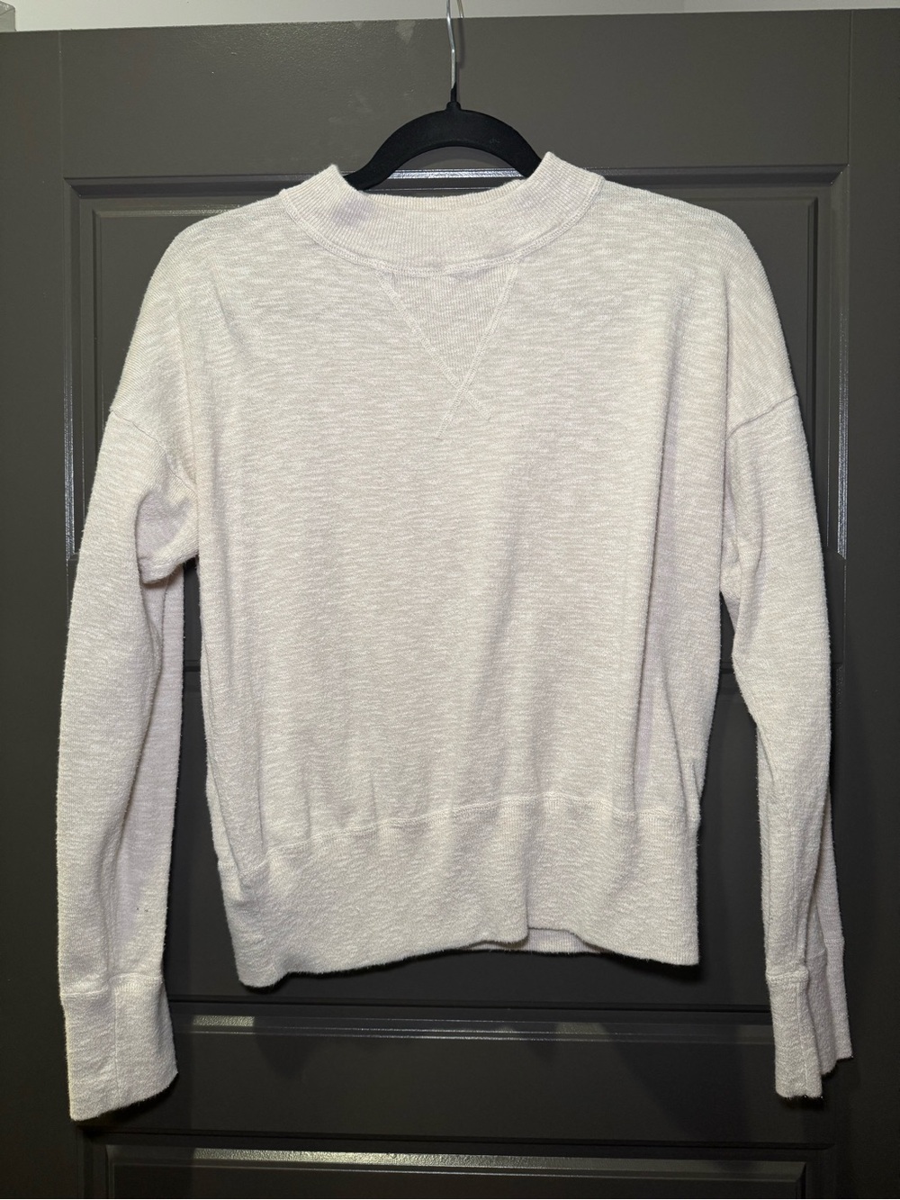 Madewell Cream Crewneck Pullover